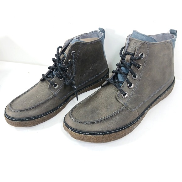 Bluprint Newport Overcast Mens Grey Leather Chukka Boots BP155FT04-OVC10 Size 10 main image 11